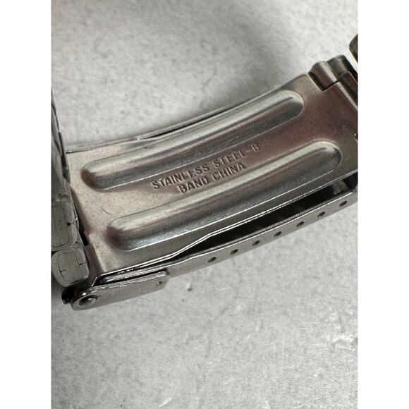 VTG Pulsar Watch Mens 42mm Two Tone Analog Digital V041-9250 Quartz New Battery - Picture 11 of 14